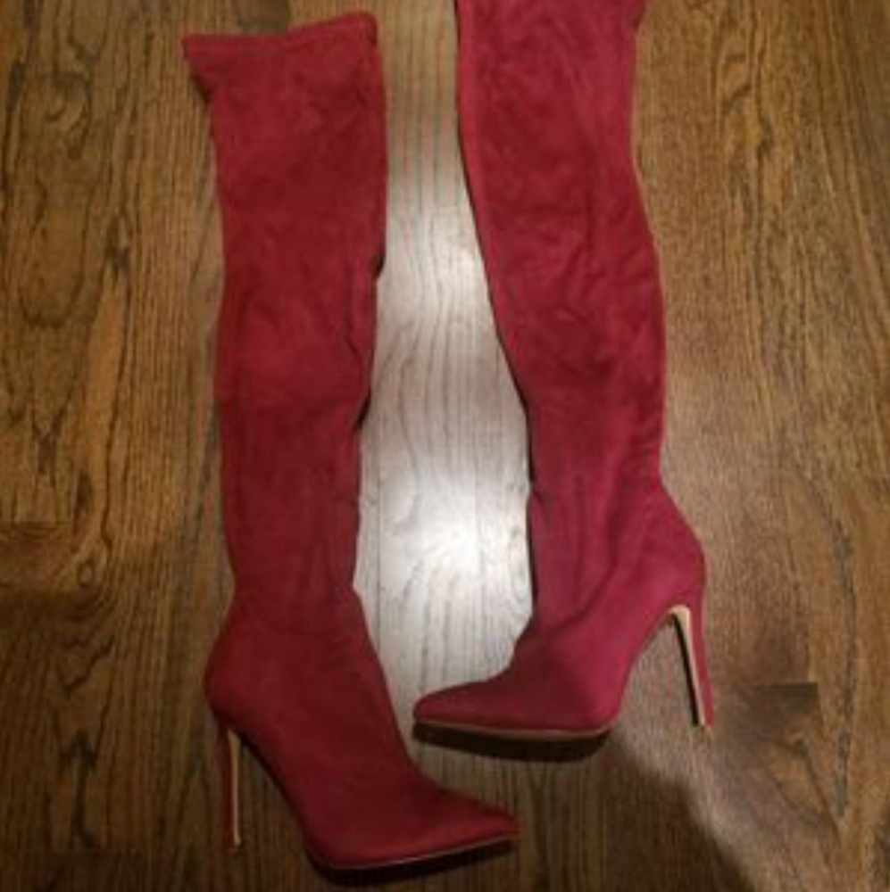 Red boots